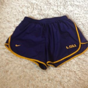Nike run shorts LSU